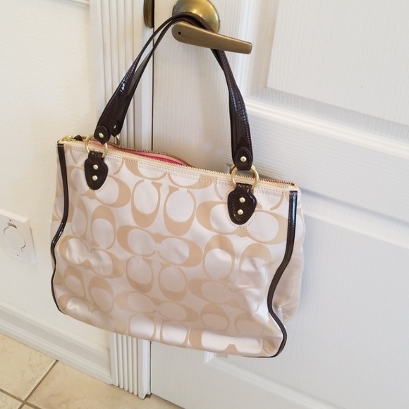 Coach Bags Authentic Coach Gold Purse Poshmark